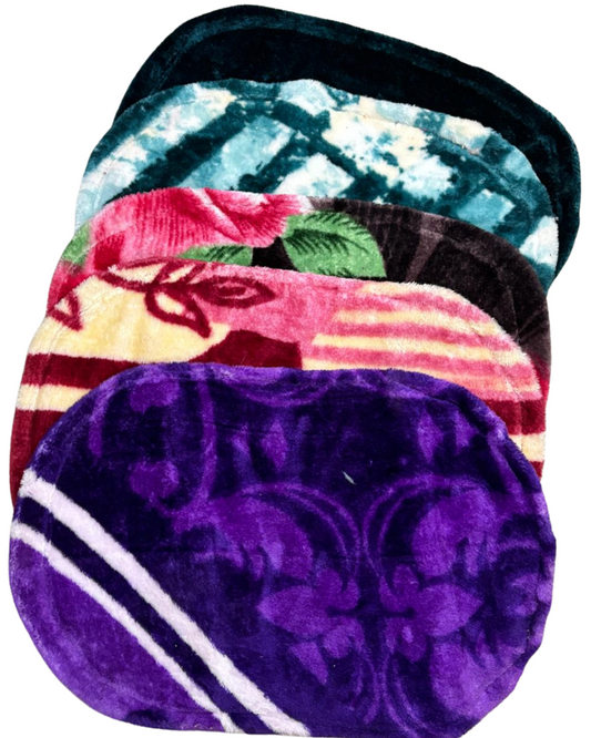 luxurious microfiber soft oval floor mat