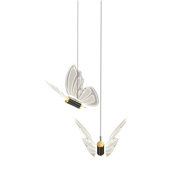 Luminous LED Butterfly Chandelier Pendant Light